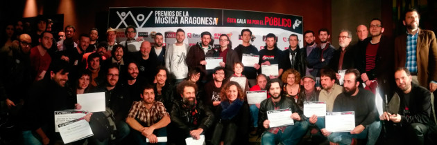XV Nominados Premios de la Música Aragonesa 2013
