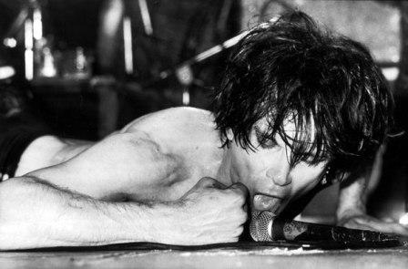 Foto de Lux Interior cantante de The Cramps
