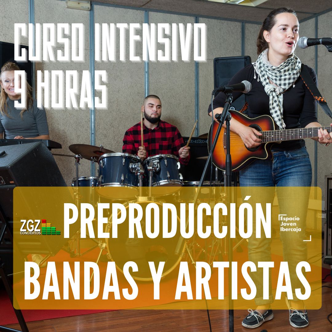 preproducción de bandas y artistas