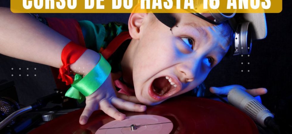 Curso dj niños Quiero ser Dj - Curso Dj jóvenes