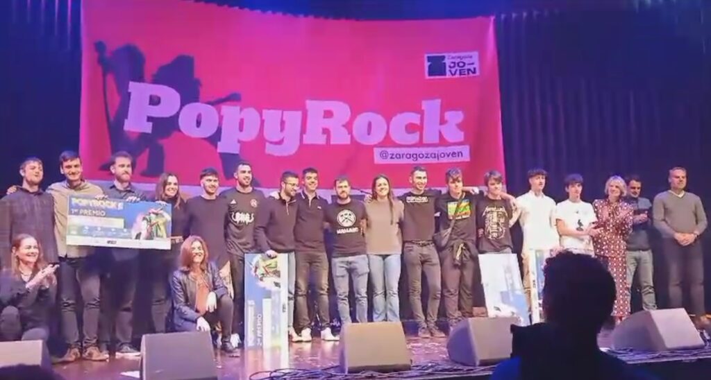 Muro Kvartet ganador del PopyRock 2023