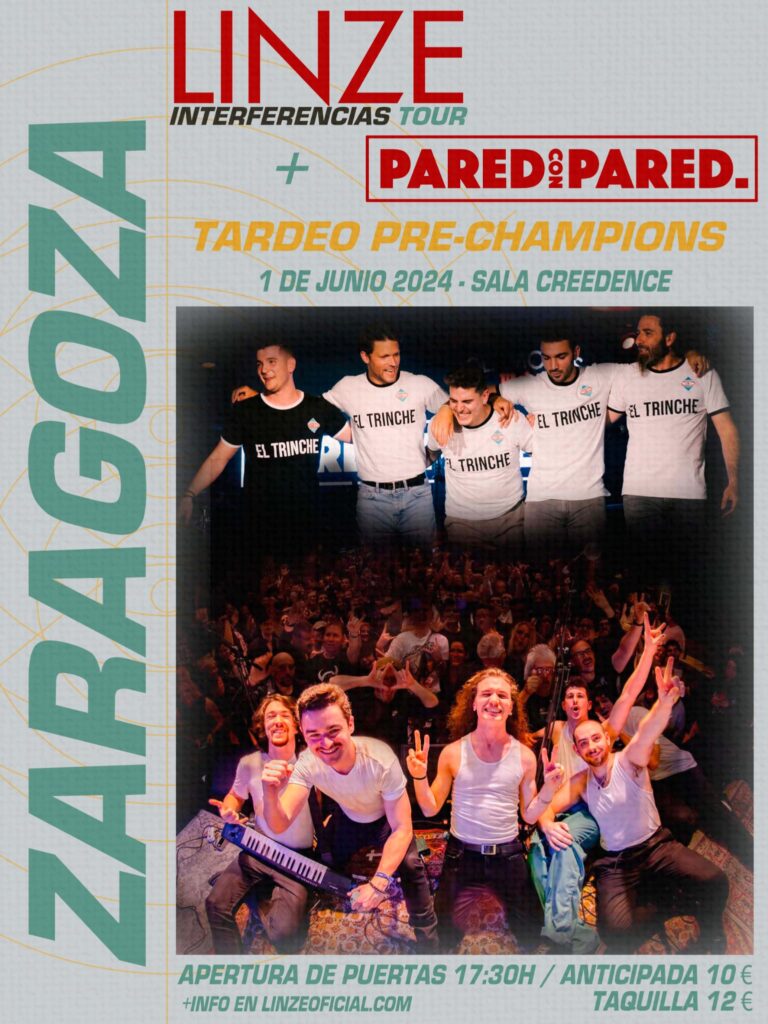 Concierto de LINZE + Pared con Pared