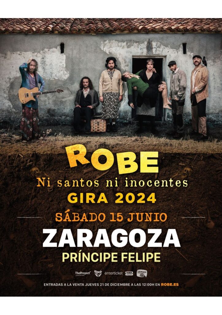 concierto robe zaragoza