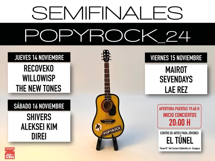 Semifinalistas Popyrock 2024