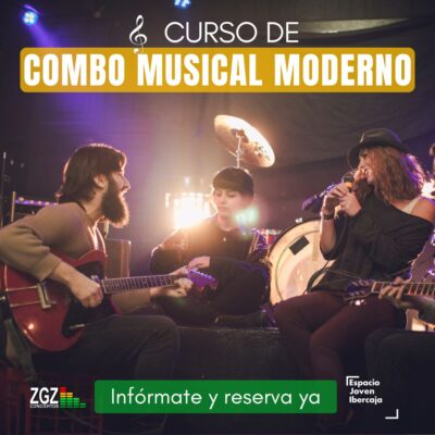 Combo musical moderno presencial en Zaragoza